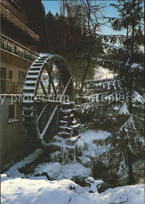 Unterreichenbach Calw Untere Karpfenhardter Mühle Winter  Sch