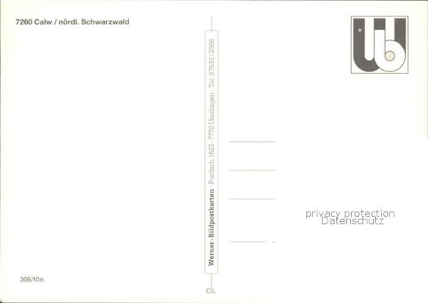 Calw Ansicht Fachwerk Schwarzwald – Bild 2