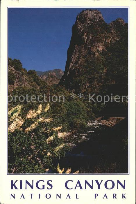 Kings Canyon National Pk Kings River Rocky