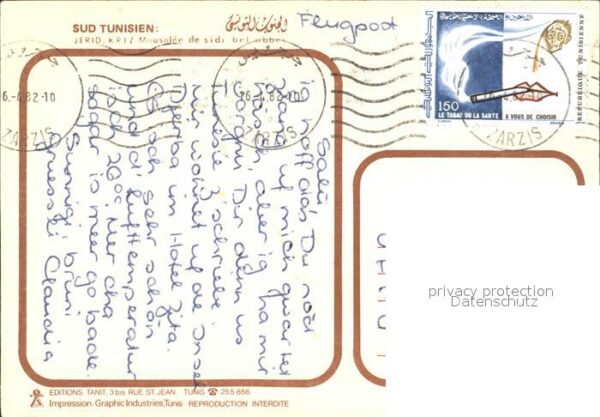 Tunesien Haus Mann – Bild 2