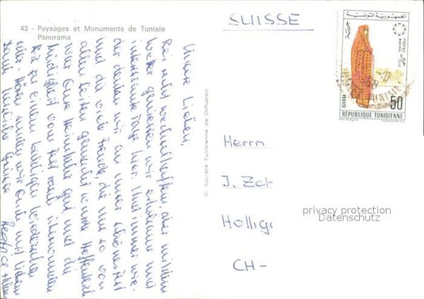 Tunesien Panorama Durchgang Denkmal – Bild 2