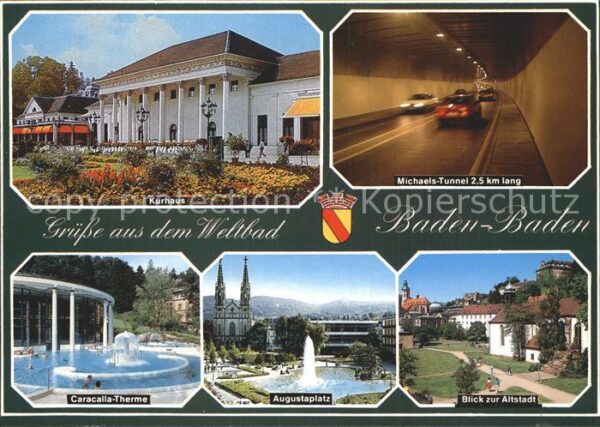 Baden-Baden Therme Kurhaus Altstadt Augustaplatz