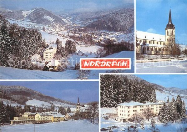 Nordrach Winter Ort Ansichten