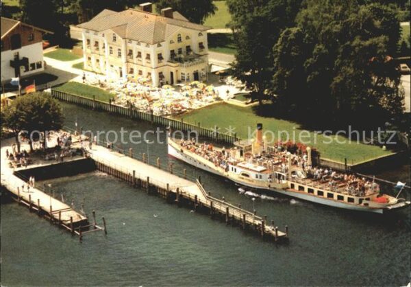 Prien Chiemsee Cafe Luitpold See Schiffsanlegestelle