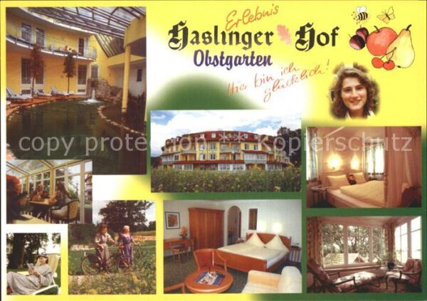 Kirchham Niederbayern Bad Füssing Haslinger Hof Obstgarten