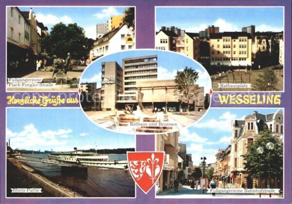 Wesseling Hans Fengler Straße Rathausplatz Rheinp