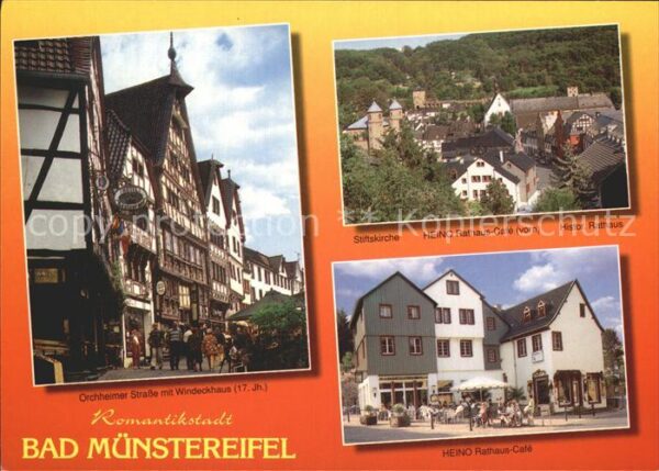 Muenstereifel Bad Orchheimer Straße Windeckhaus Stiftskir