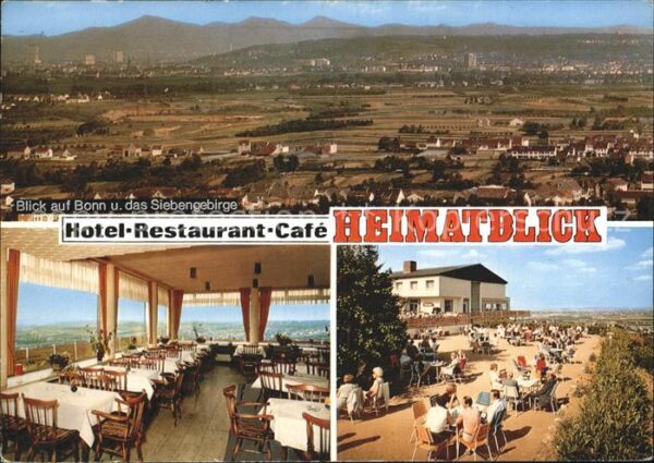Bornheim Rheinland Hotel Restaurant Heimatblick Blick Bonn