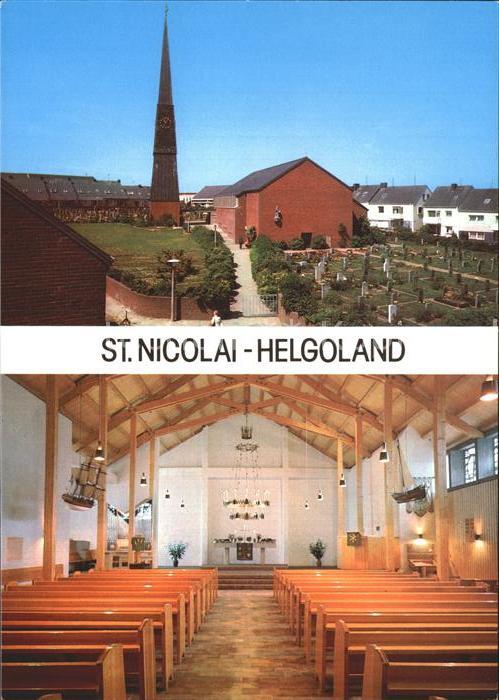 Helgoland Sankt Nicolai evangelische Kirche