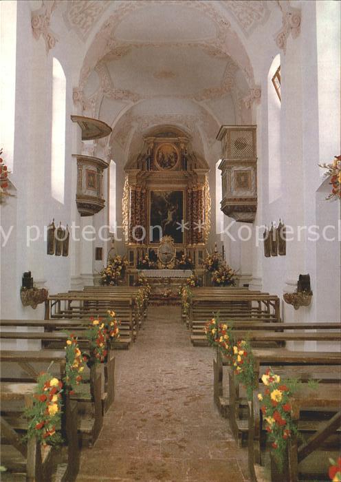 Koenigssee Sankt Bartholomä Barocker Hochaltar Hol