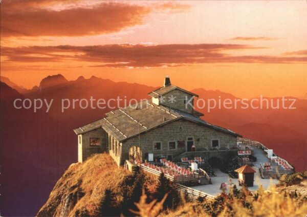 Kehlsteinhaus Sonnenuntergang