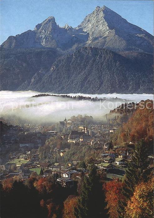 Watzmann Blick Berchtesgaden