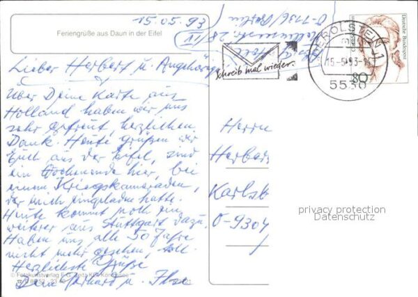 Daun Eifel Stadttor See Luftaufnahme Maare – Bild 2