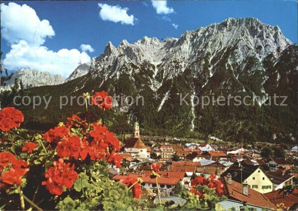 Mittenwald Bayern Hohenluftkurort Karwendelgebirge