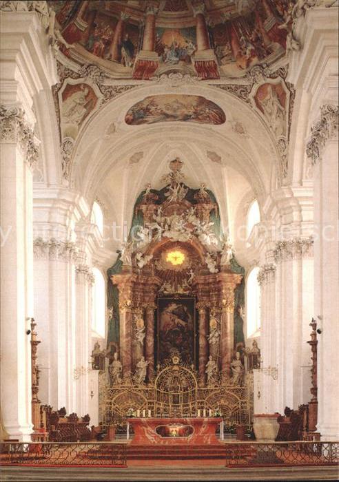 Weingarten Baden Benediktinerabtei Hochaltar Altarblatt