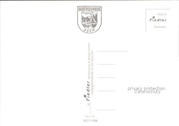 Arber Arberseehaus Großer Arbersee Bayerisch – Bild 2