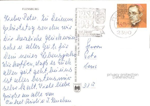 Flensburg Stadtansicht Ostsee – Bild 2