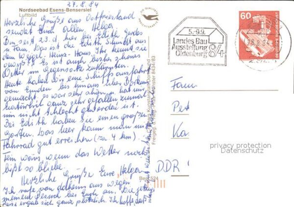 Esens Nordseebad Bensersiel Luftbild – Bild 2