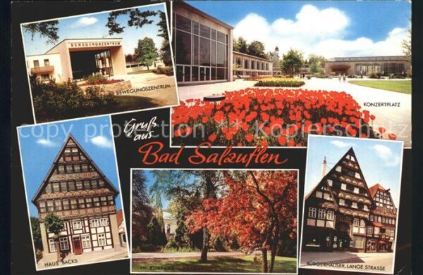 Salzuflen Bad Bewegungszentrum Haus Backs Konzertplat