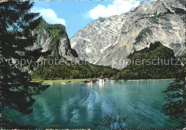 Koenigssee Sankt Bartholomä Watzmann