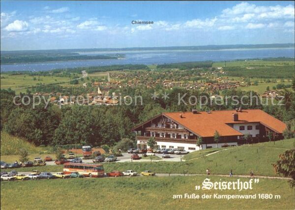 Bernau Chiemsee Cafe Pension Gaststätte Seiserhof Kampe