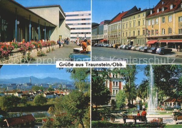 Traunstein Oberbayern Luftkurort Wintersportplatz grüne Stadt