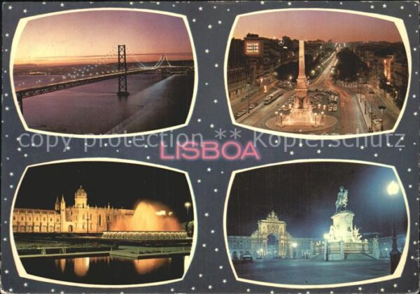 Lisboa Brücke Denkmal Sehenswürdigkeiten