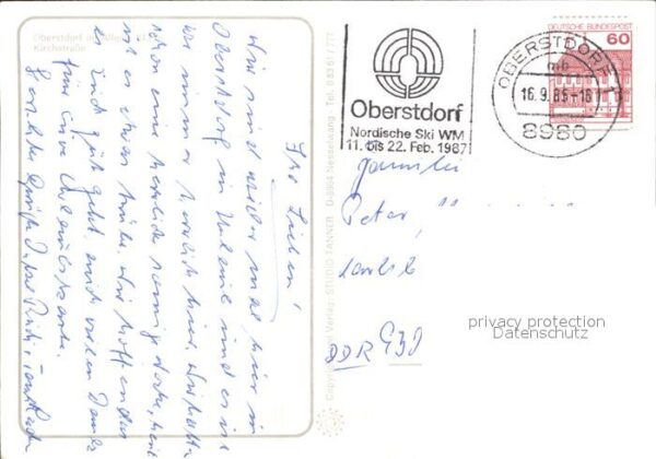 Oberstdorf Kirche Ansicht – Bild 2