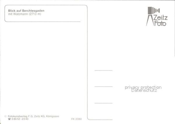 Berchtesgaden Watzmann – Bild 2