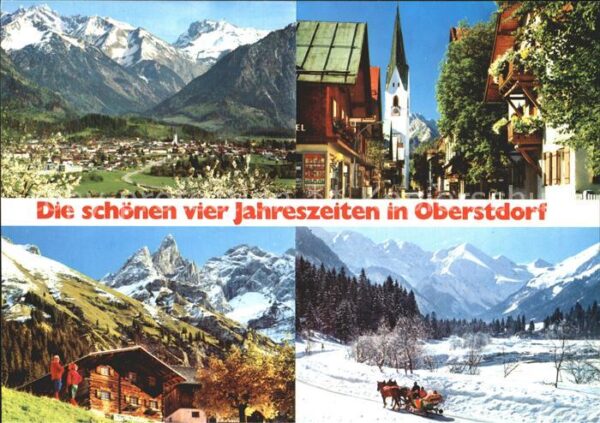 Oberstdorf Kurort Einödsbach Mädelegabelgruppe Sch