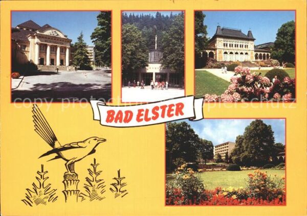 Elster Bad Kurtheater Marienquelle Kurhaus Sanator