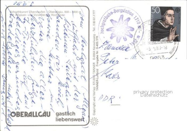 Oberstaufen Schrothkurort Allgäuer Vorarlberger Hoc – Bild 2