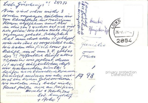 Bremerhaven Geestemündung Radarturm – Bild 2