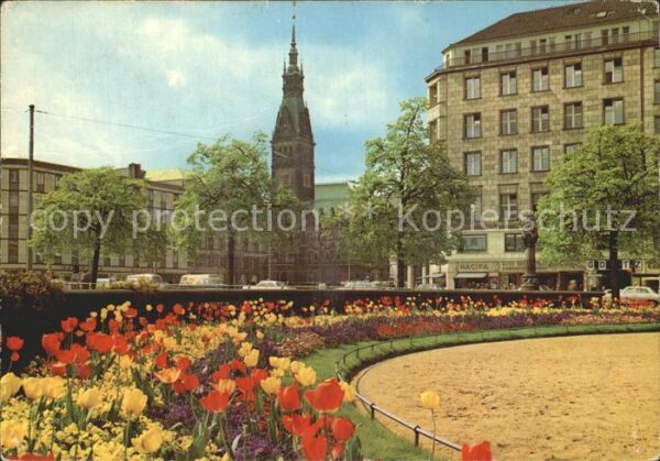 Hamburg Jungfernstieg Rathaus
