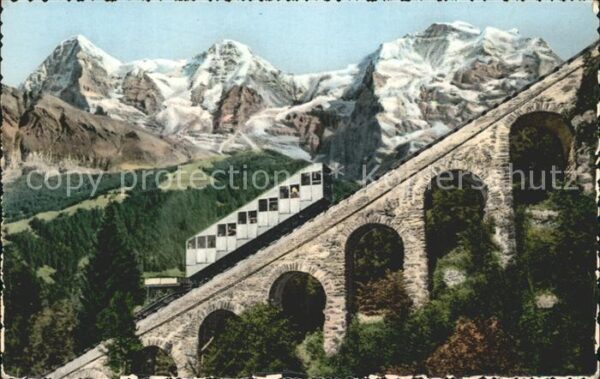 Muerrenbahn Eiger Mönch Jungfrau