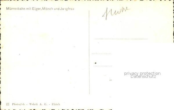 Muerrenbahn Eiger Mönch Jungfrau – Bild 2