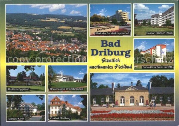 Driburg Bad Heilbad Rheumaklinik Dreizehnlinden Kur