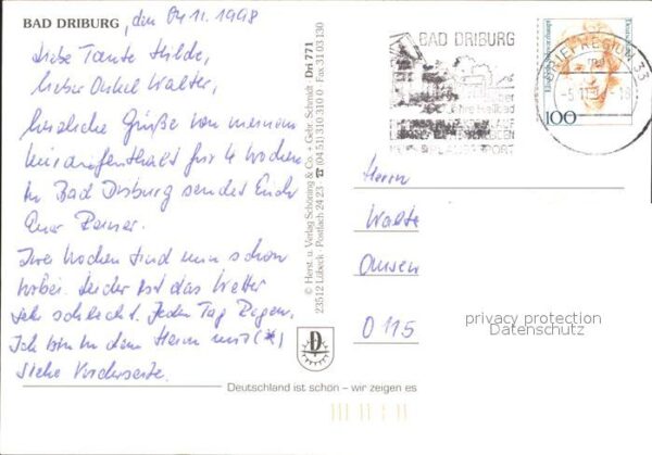 Driburg Bad Heilbad Rheumaklinik Dreizehnlinden Kur – Bild 2