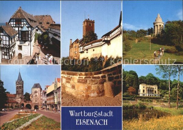 Eisenach Thueringen Wartburg Burschenschaftsdenkmal Nikolai