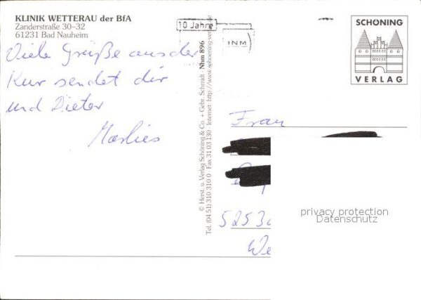 Nauheim Bad Klinik Wetterau BfA – Bild 2