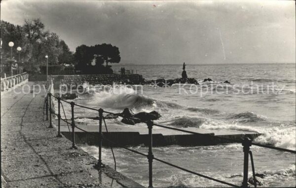 Opatija Abbazia Ufer Meer