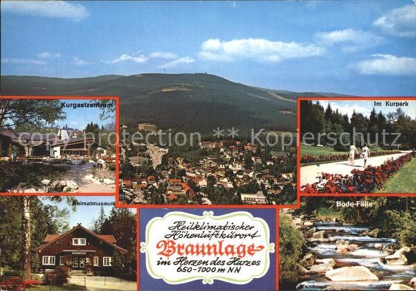 Braunlage Kurgastzentrum Heimatmuseum Bode Fälle