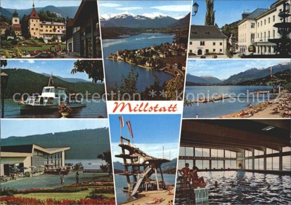 Millstatt Millstaettersee Alpenseebad Thermozon Hallenbad Kurhaus