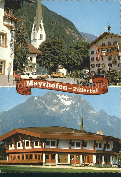 Mayrhofen Zillertal Dorfansicht
