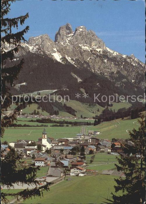 Tannheim Tirol Blick Rotflüh Gimpel