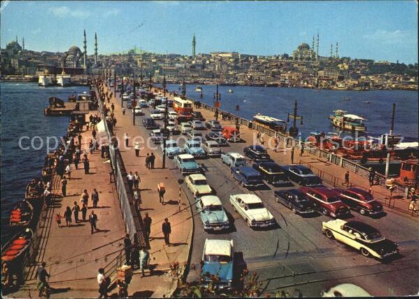 Istanbul Constantinopel Galata Brücke
