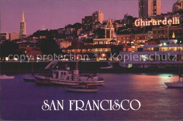 San Francisco California Hafen Ghirardelli Square