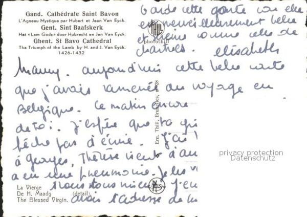 Gent Gand Flandre Cathedrale Saint Bavon – Bild 2