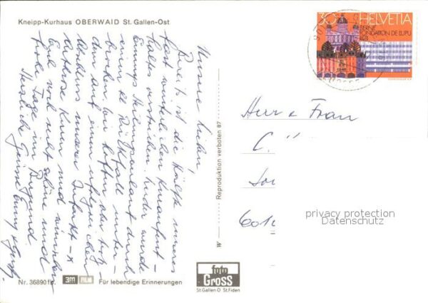Gallen Sankt Kneipp Kurhaus Oberwald – Bild 2
