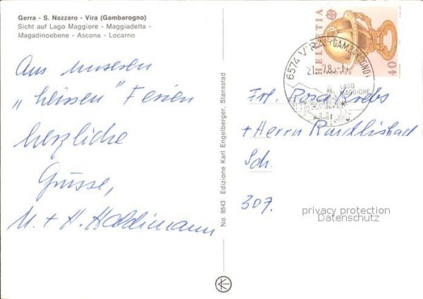 Gambarogno TI Lago Maggiore Maggiadelta – Bild 2